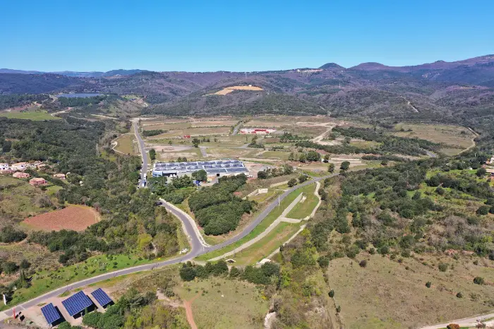 Vue aérienne de l'OZE Michel Chevelier