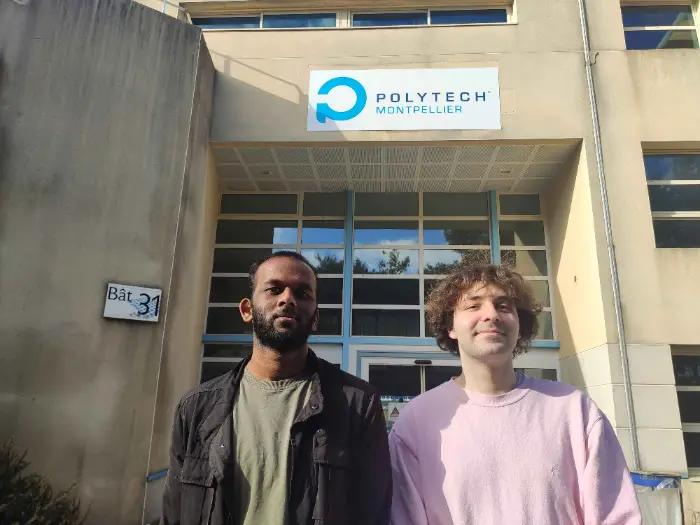 Marvin et Christradja Bontemps Polytech Montpellier