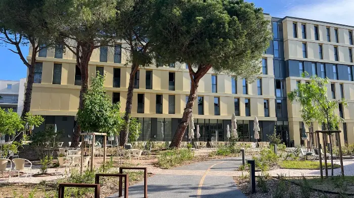 La résidence Bikube de Montpellier compte 170 logements. ©LinkedIn Thierry Iacazio