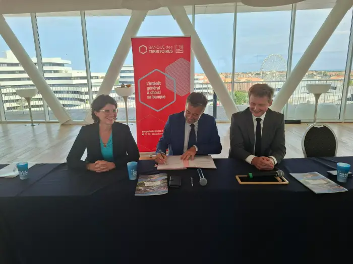 signature Ville Agde Banque des Territoire tourisme 4 saisons