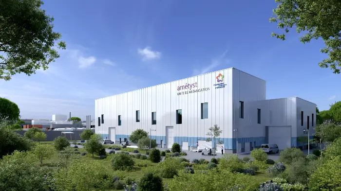 Urbaser usine méthanisation Amétyst
