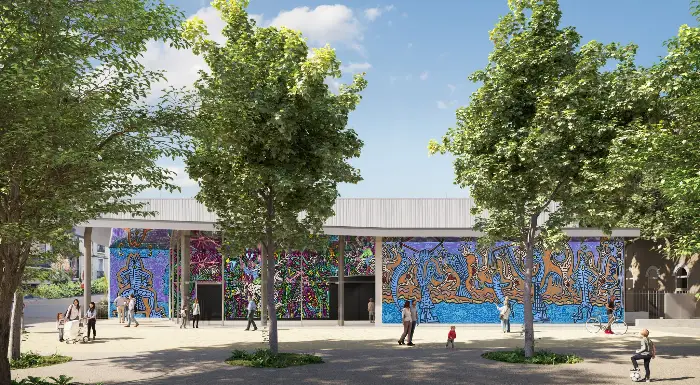 Future salle Georges-Brassens à Sète.