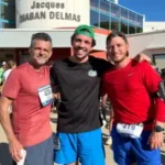 Jules, Valentin, Hubert, 15 km de Castelnau-le-Lez (34)