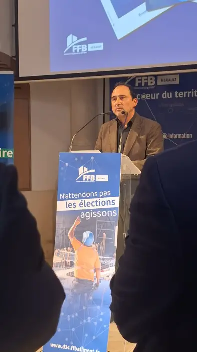 Gilbert Comos (FFB 34) veut remettre l’acte de bâtir dans le débat public 6 - Les indiscretions Gilbert Comos FFB Hérault