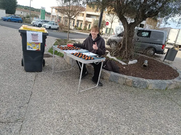 Gaël Letellier sur le marché avec son dispositif Poubloque