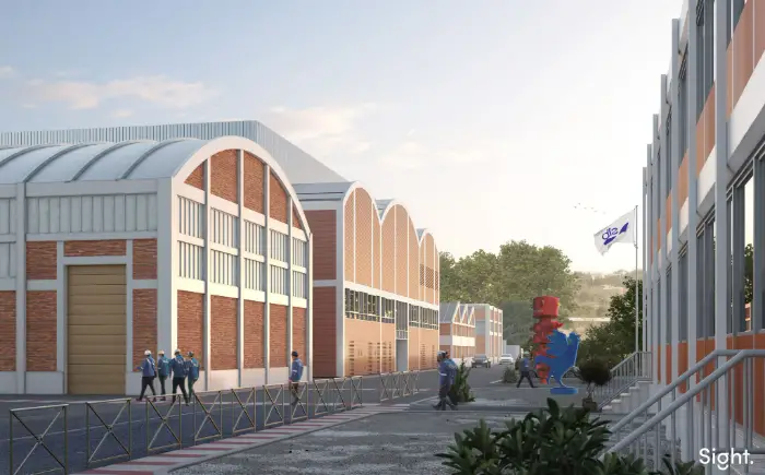 À Béziers, GA Smart Building lance le coup d'envoi des travaux du futur hall industriel de SLB 5 - Les indiscretions futur hall indsutriel SLB Béziers