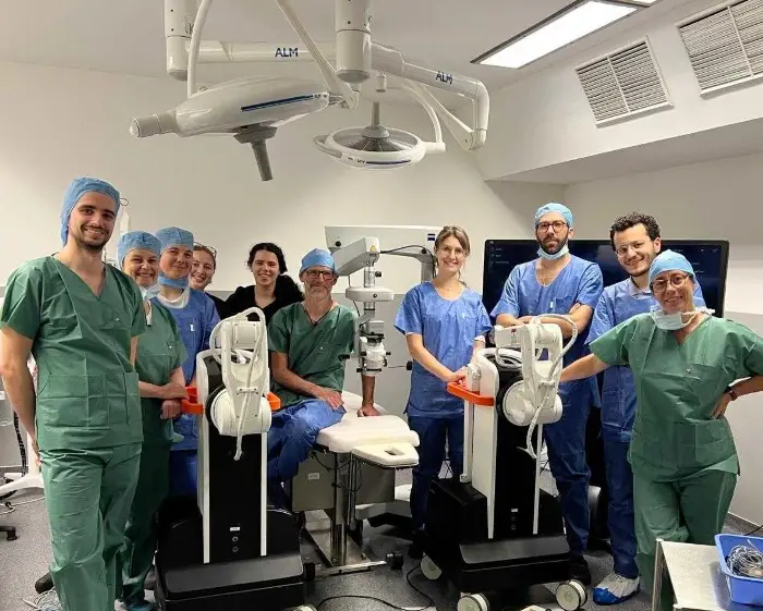 AcuSurgical : le robot Luca réussit sa première étude clinique en chirurgie de la rétine 5 - Les indiscretions AcuSurgical - Luca ©AcuSurgical